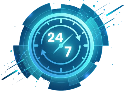 Horloge 24/7 : un site web disponible en permanence